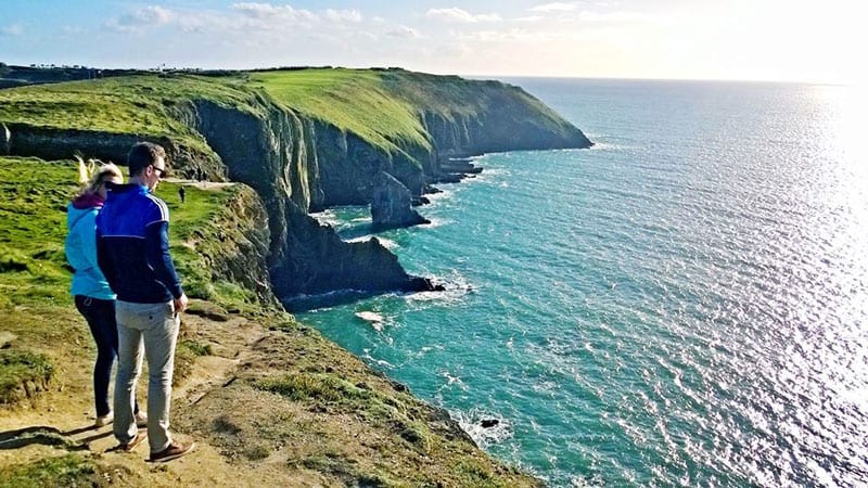 summer cliffs Cork