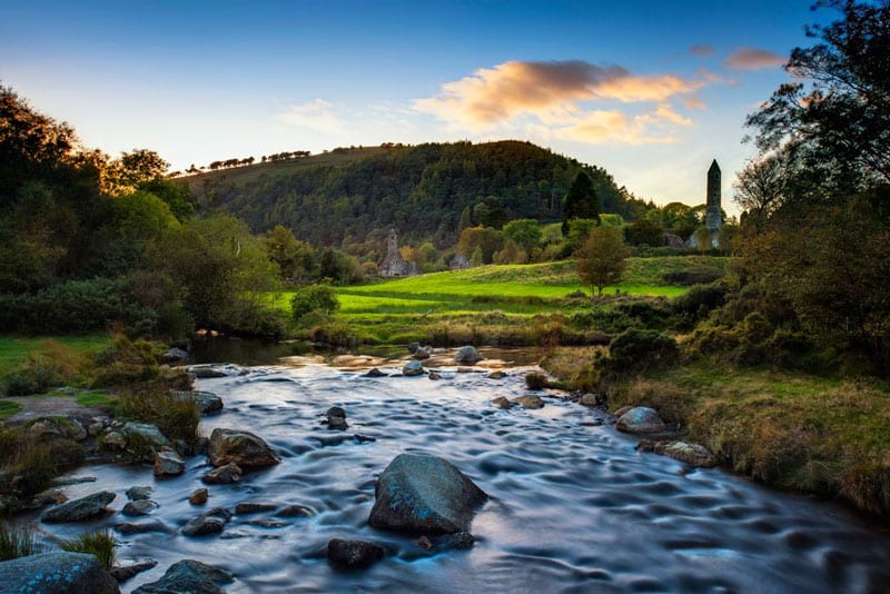 stream in Glendalough