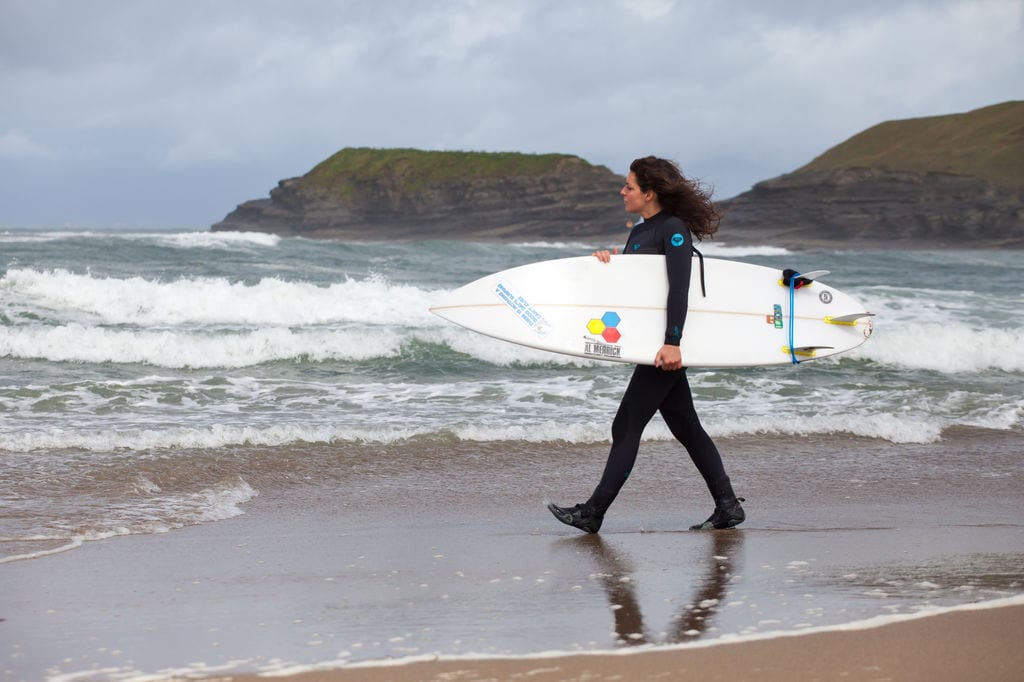 Surfing Ireland: Bundoran Beach