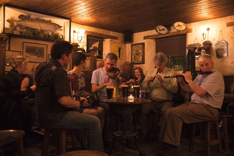 Trad music in Galway