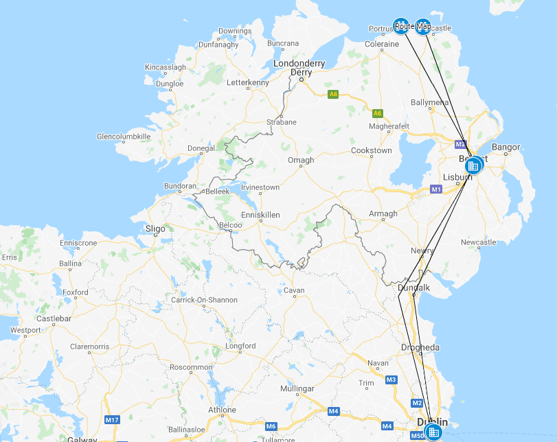 tours to belfast from dublin